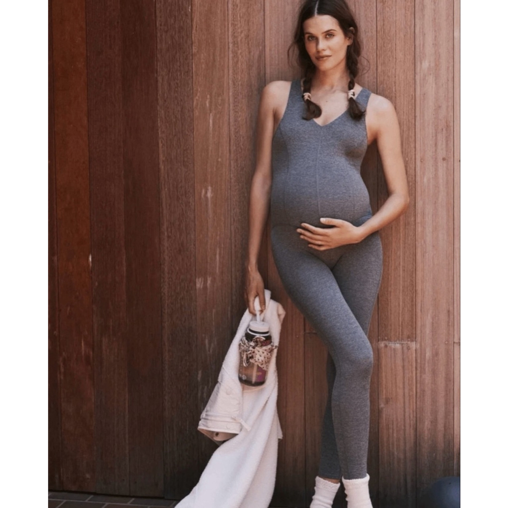 FP Movement by Free People Gray Jumpsuit